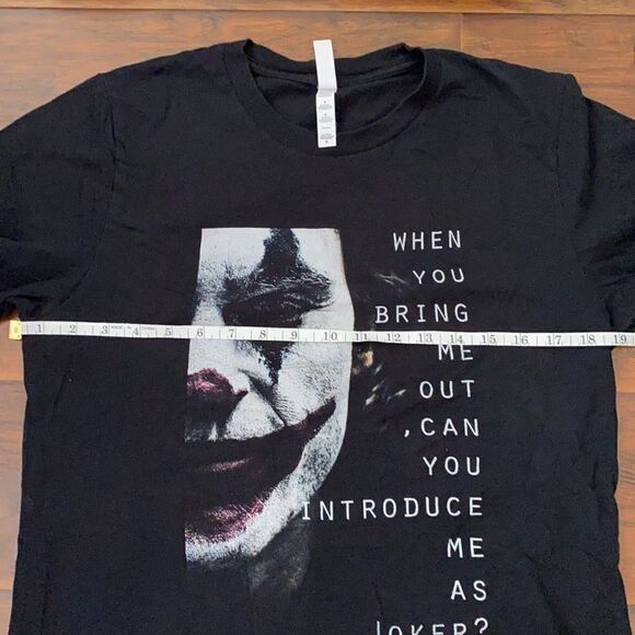 Joker Faded Black Graphic Shirt - Picture 8 of 9